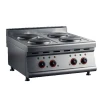 Kaiping countertop electric cooking stove, round stainless steel four-head rice cooker, kitchen equipment, porridge cooker, soup cooker Item Picture
